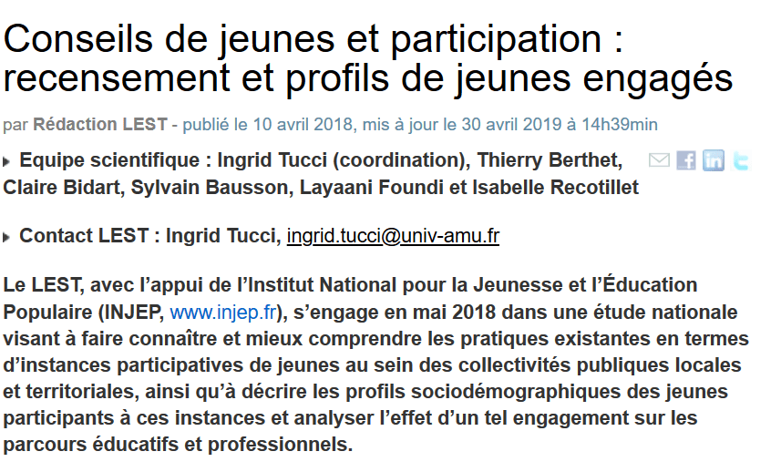 texte enquete national conseil de jeunes