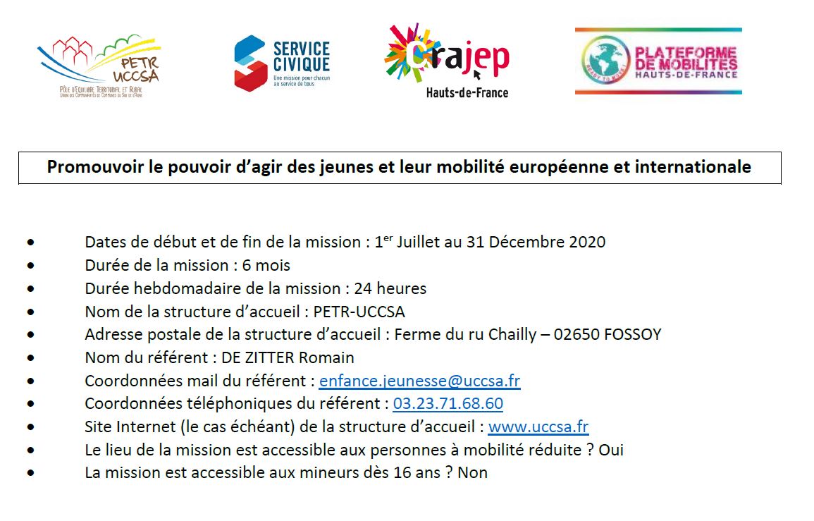 service civique PETR