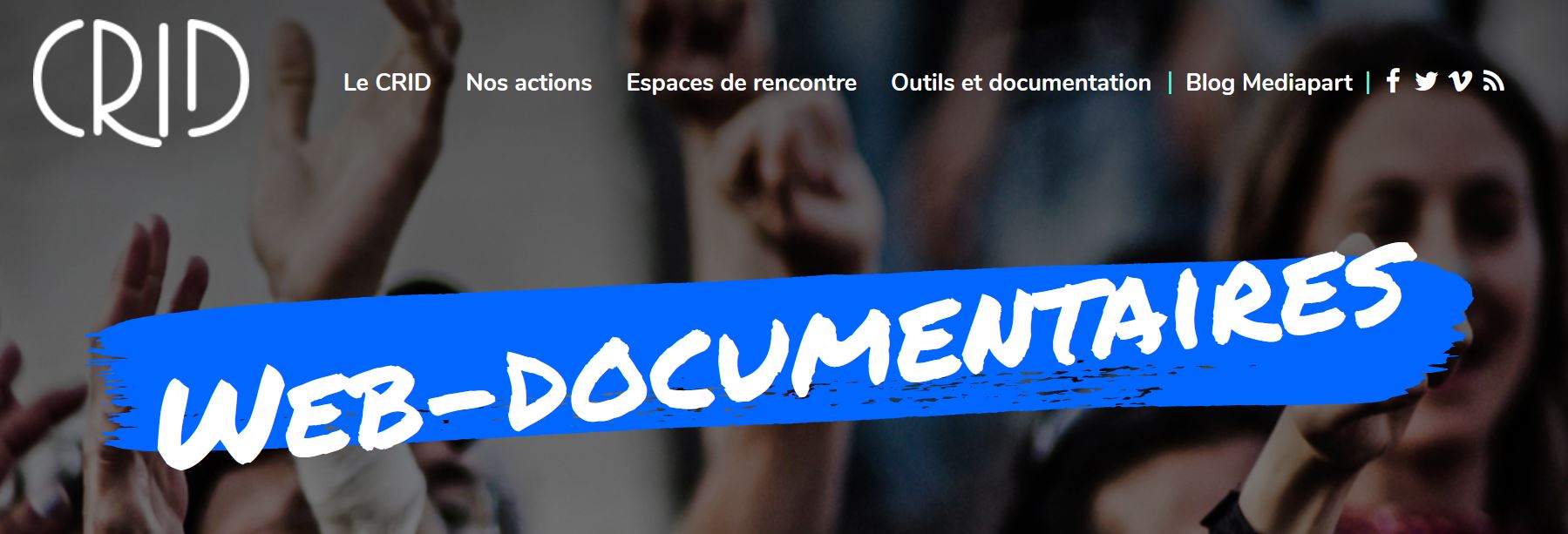 web documentaire CRID