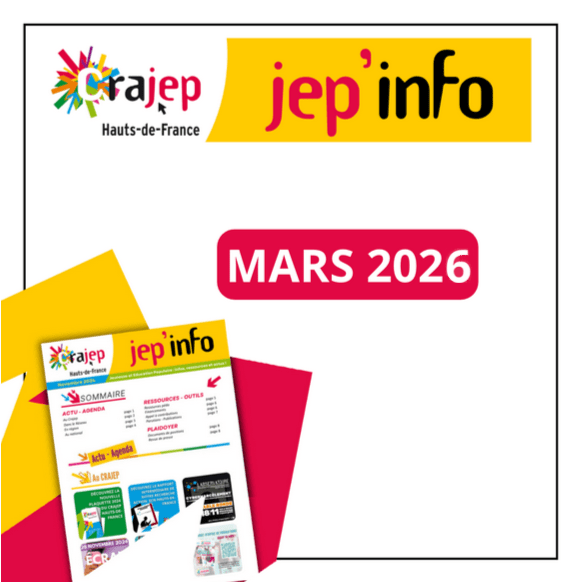 JEP’Info Mars 2026 : Actus, plaidoyer et ressources pour la jeunesse et l’éducation&nbsp;populaire